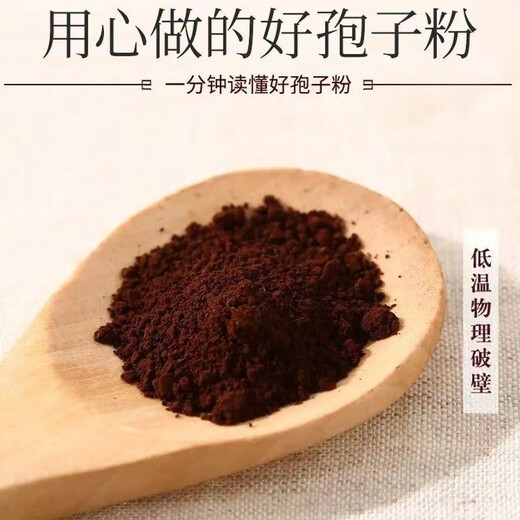 Correct the 60 bags of Ganoderma lucidum spore powder for middle-aged and elderly people tonic and health products to enhance immunity visits gifts for elders and parents [gift box] 2 boxes