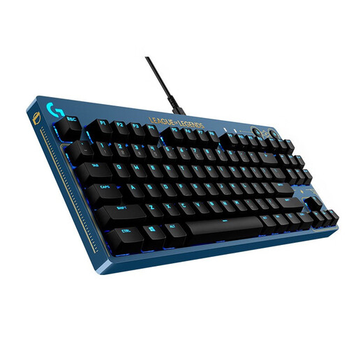 Logitech (G)PRO X gaming mechanical keyboard GPX gaming RGB backlit computer chicken compact 87-key wired keyboard PRO mechanical keyboard Hex limited edition T-axis