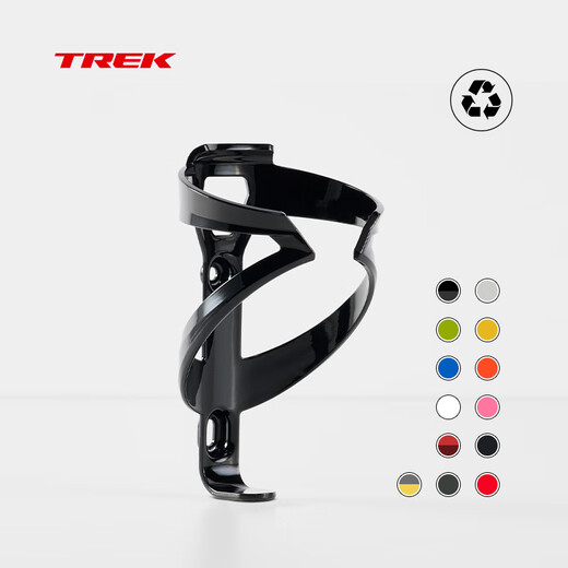 TREK Elite Lightweight, Sturdy, Environmentally Friendly and Durable Road Mountain Bike Cycling Cycling Sports Water Bottle Cage Bracket Black