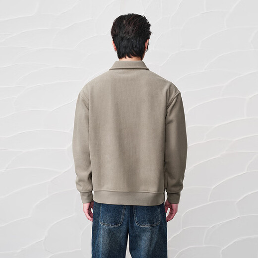 HLA Hailan House velvet sweatshirt men's winter panda wowo panda velvet long-sleeved men