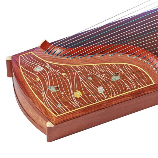 Dunhuang Brand Guzheng erwachsene Kinder 694 Serie Anfänger Performance Guzheng Guzheng Qin Shanghai Folk Musical Instrument Factory 1 22694L Seegelschalen (vollständige Set von Accessoires)