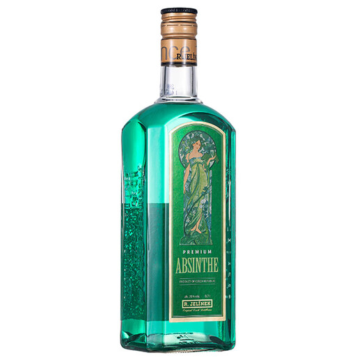 Jerin Rudolph Absinthe 70 grados Spirit 700ml Botella original Bottle Importada Vino de Vino Extrado Vino Lijiao Vino Preparación de vino Rudolph Absinteo 700ml 2 Botellas 70%VOL