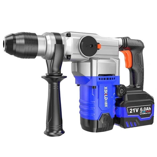 Xiaoguge brushless lithium electric hammer 1283S multi-function high-power dual-purpose electric pick light impact drilling concrete 1283S light hammer dual-purpose with clutch bare machine head