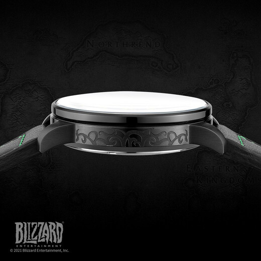 CITIZEN watch men's Japanese and Korean watch World of Warcraft Illidan light kinetic energy belt as a New Year gift CA7075-05E