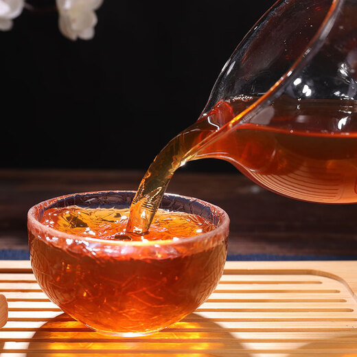 Anhua Dark Tea Upstream Hot Selling Anhua Dark Tea Tianjian Fu Brick Tea 2Jin Jin is equal to 0.5 kg. Packed Black Gold Tea Jinhua Black Tea Series Randomly Delivered