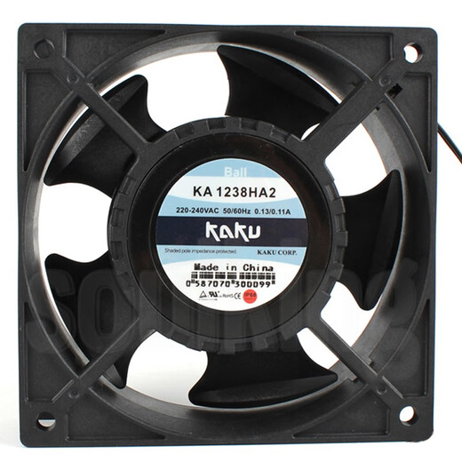SOKFAN's new metal frame page high temperature resistance IP68 waterproof cooling fan 220V 12038 KA1238HA2 KA1238HA2