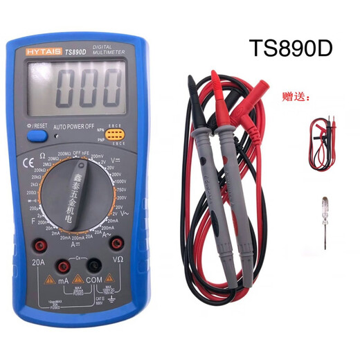 Chongchao HYTAIS/DT9205/TS33D/TS33F Digitalmultimeter TS890D Standardkonfiguration (Messstift + elektrischer Stift) TS890D Standardkonfiguration (Messstift + elektrischer Stift)