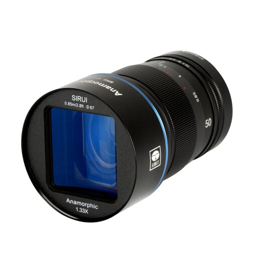 SIRUI 1.33X S35 format widening movie lens micro single vlog video micro movie lens S35 format 50mmF1.8-L mount