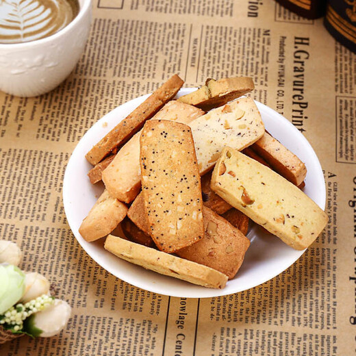Congmingxiaoxiong Hongkong importierte Jenny Cookies Smart Bear Cookies acht Geschmacksrichtungen 690g Porzellankekse