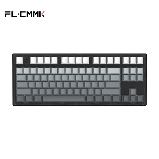Belly Spirit MK870Pro 87 Taste Obsidian Blackberry Side Mechanische Tastatur Drei-Mode-Obsidian Bluetooth Kabel Wired Bluetooth Customized Computer Game Office Drei-Mode-Obsidian-extremer Tag Yedong Red Achse