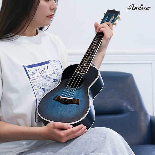 Andrew ukulele débutant pour débutant pour débutant 23 pouces Small Guitar Guitar Adulte 26 pouces UKLILI 23 pouces de rêve jaune de 23 pouces ++ et sac en coton