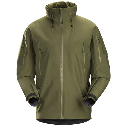 ARC TERYX Military Bird LEAF ALPHA JACKET Weatherproof Tactical Military Version SV Jacket Hard Shell Crocodile Color (GEN2.2) Latest Cro M