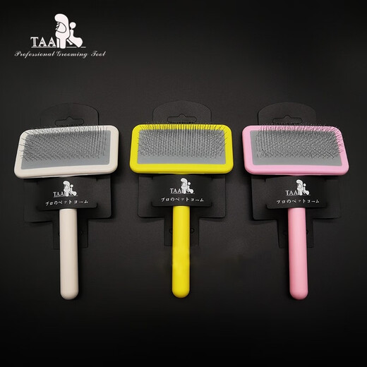 TAA Taiwan TAA Official Store Pet Grooming Needle Comb Little White Comb It It Elf Comb Professional Needle Comb for Hair Pulling 6 Needle Combs Color Mix and Match