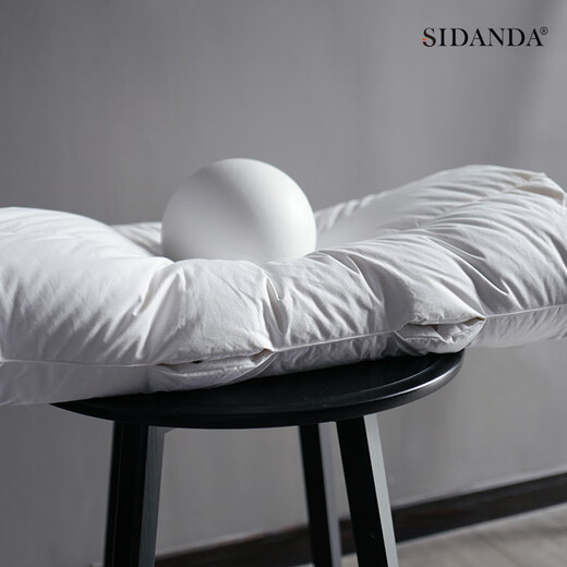 Almohada de almohada de sidanda almohada de vértebras cervicales almohada de cuello nuevo tecnología antibacteriana núcleo de almohada 95 almohada de terciopelo de ganso blanco 2025 Modelo general actualizado Modelo general [Altura sugerida 160-180]