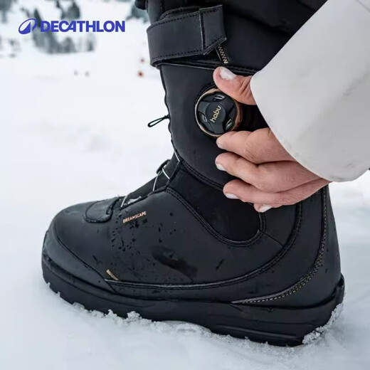Deklon (Deklon) Schneeschuhe Snowboard Erwachsene Ski Schuhe Winter im Freien warme Männer und Frauen Paare Snb 500 Männer schwarz 45