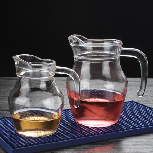 Glass wine dispenser with scale, white wine, foreign wine, red wine, small jug, wine pourer, home and hotel decanter set, multifunctional wine jug 500ml 1Jin Jin is equal to 0.5kg