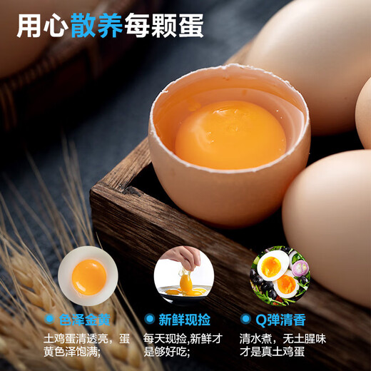 Local eggs, grain-fed, farm-raised fresh eggs, about 40g, breakfast Jingdong fresh soft-boiled eggs, 4 pieces 40-50 Local eggs, grain-fed, farm-raised fresh eggs, about 40g, breakfast Jingdong fresh soft-boiled eggs, 4 pieces 40-50