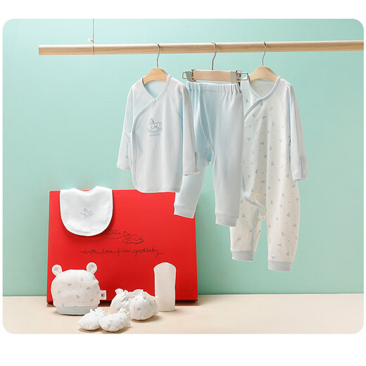 
Good kid (gb) newborn gift box baby full moon gift box baby summer underwear gift box gift box full moon gift box set 10 pieces