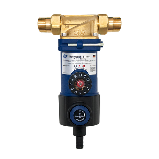 
Hans Hill (SYR) imported FR pre-filter 40 micron large flow household villa duplex large apartment whole house tap water central water purifier fan-shaped scanning backflush FR pre-filter + 723 ultra-filter direct drinking water purifier