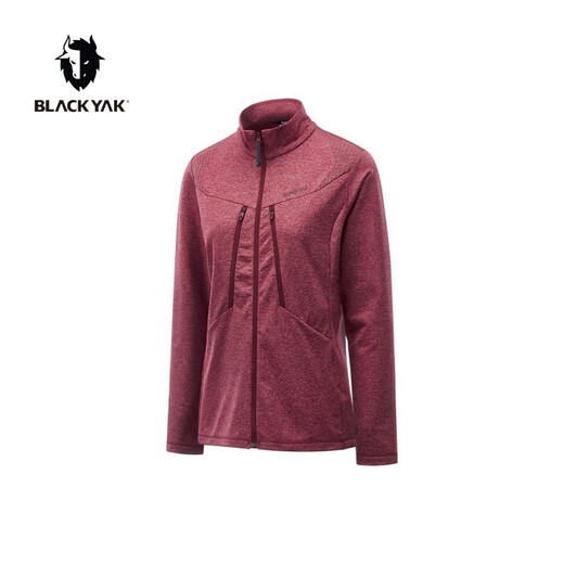 Schwarzer Yak Herbst Frauen im Freien Freizeitstillstand Stretch Stretch gestrickt rote Jacke FLW684 Red 165/88a