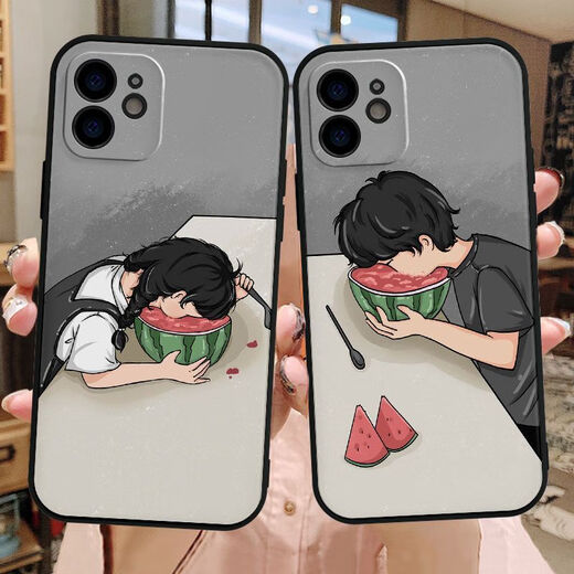 Paiqin es adecuado para personalizar cualquier modelo para Silicone Apple 14 Huawei 13 Número de imagen OPPO diferente (679-680) Deje un mensaje para un par de modelos (2 fundas de teléfonos móviles para tomar este artículo)