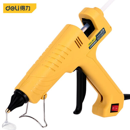 Deli hot melt glue gun high power handmade DIY electric hot melt glue gun home handmade glue gun 200W professional grade glue gun DL401200+10 glue stick