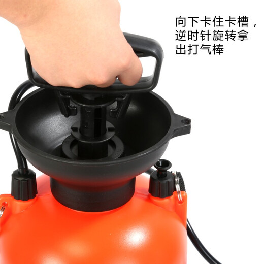 Shixia (seesa) Shixia brand watering kettle, gardening watering kettle, watering flower, pesticide sprayer, agricultural manual air pressure sprayer, 5L elbow telescopic copper rod (recommended model)