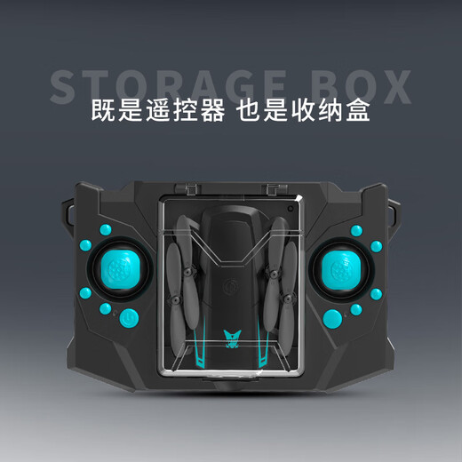 Dwi迷你无人机儿童小学生航拍遥控飞机超小型飞行器男孩玩具微型mini 定高版+收纳包 2电池