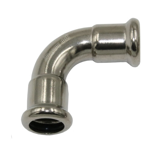 304 stainless steel European standard compression elbow 316L single compression M-type double compression pipe fittings water pipe special orange 316L European standard double compression 76.