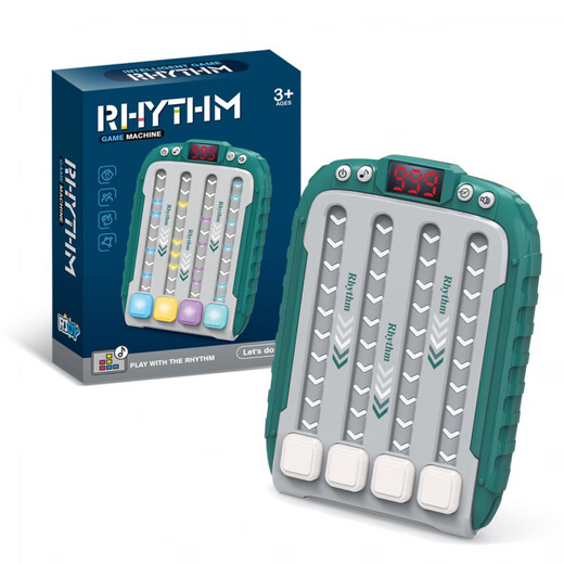 Rhythmus Master Speed Pusma Machine gegen Spielmaschine Multi-Difficulty Music Challenge Training Fingerspitze Sensible Kinderspielzeug Blau