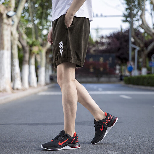 Nike (Nike) pantalones para hombres 2025 Summer Nuevos pantalones deportivos Entrenamiento Fitness cómodo de moda transpirable Pantalones casuales versátiles DH9716-010 2XL