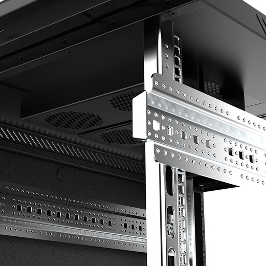 Totem Cabinet 42U Server Cabinet Network Switch Weak Current Monitoring Cabinet G2.6042 Black
