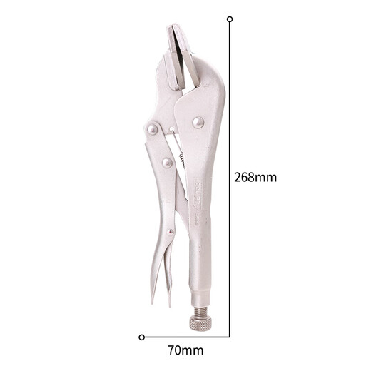 Deli Power Pliers 10-inch Folding Power Pliers Iron Pliers Welding Pliers Flat Pliers Flat Mouth Power Pliers DL20016