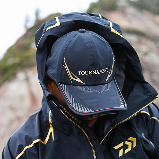 DAIWA Autumn and Winter DC-1123T Tulumen Rock Fishing Competition Fishing Cap Breathable Peaked Baseball Cap White One Size