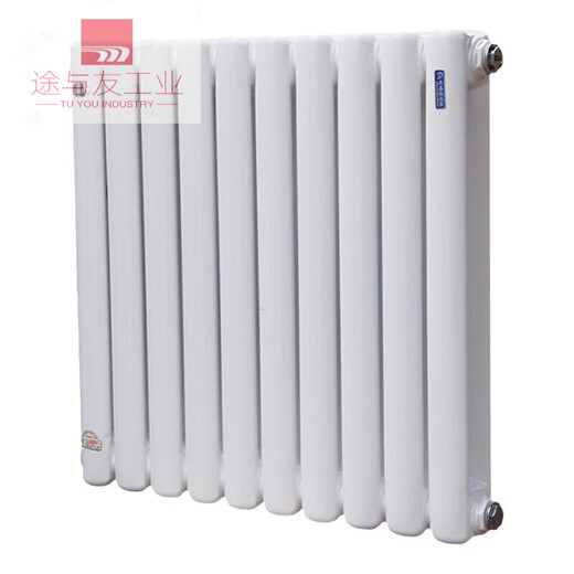 Radiator household color steel two-column steel 50 radiator wall-mounted manufacturer direct sales vertical coal-to-gas water radiator horizontal medium 6006 column height 67cm width 36cm recommended
