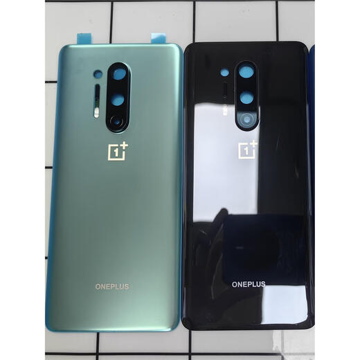Suitable for 1+8 original glass back cover 1+8pro original rear screen OnePlus 8T battery casing 1+8 Aozora original back cover with frame