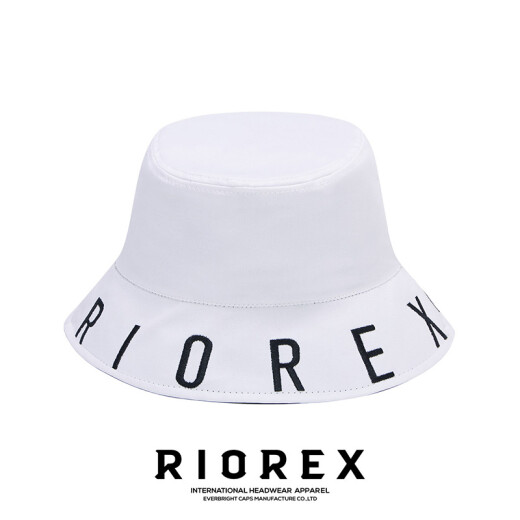 RIOREX hat men's sun hat women's casual fashion versatile double-sided four-season large brim fisherman hat 1901I008 (extended brim) 58cm (55-59cm)