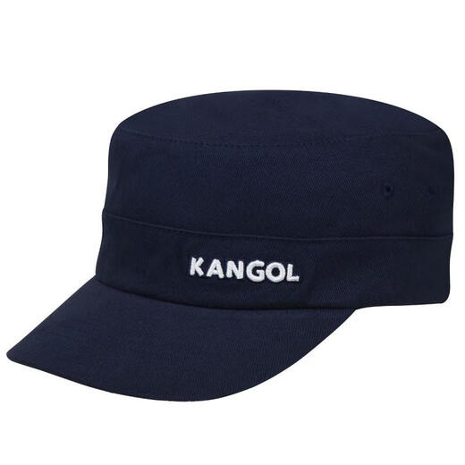 Kangol男女鸭舌帽子情侣 棉质透气帆布简约 舒适防晒百搭 春夏款 9720BC Navy S/M