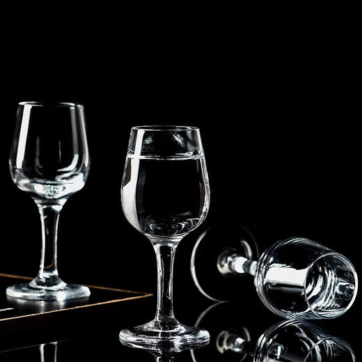 St. Randy crystal glass 50ml national standard liquor tasting cup with number for home use one or two tall tulip liquor tasting cups 50ml tasting cup/single price