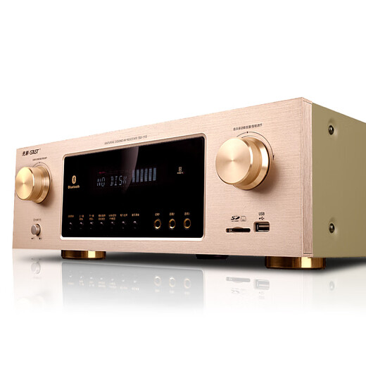 先科（SAST） 功放机大功率家用5.1声道重低音家庭影院数字蓝牙功放支持同轴光纤播放 【SU-115】