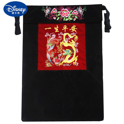 Disney (Disney) Yunnan Turtle enfant à l'ancienne Guizhou Baby Strap Tissu Sichuan Baby Back Fan Back Style Coton Coton Rich Peony