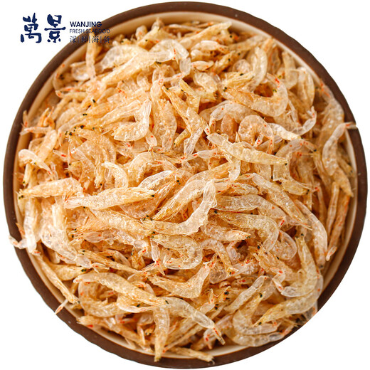 
Wanjing Beihai light dried shrimp skin Net weight 100g/bag Baby shrimp skin Dried shrimps Dried shrimps Direct hair from the source Mid-Autumn Festival gift