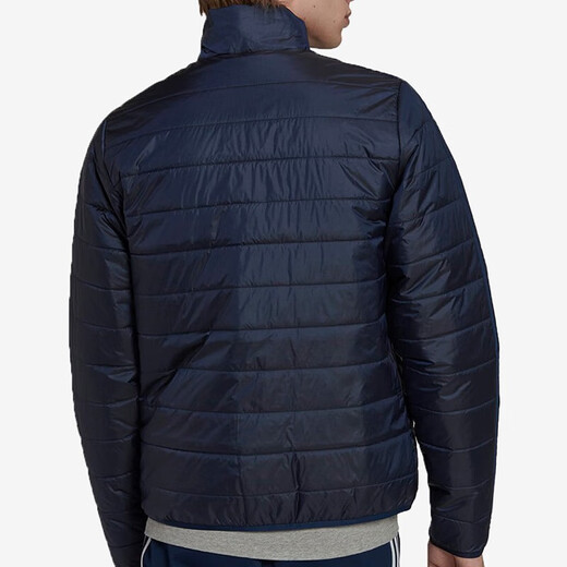 阿迪达斯 （adidas）三叶草棉服男装冬季薄款保暖棉衣立领防风运动时尚休闲外套HL9215 HL9215蓝色 2XL