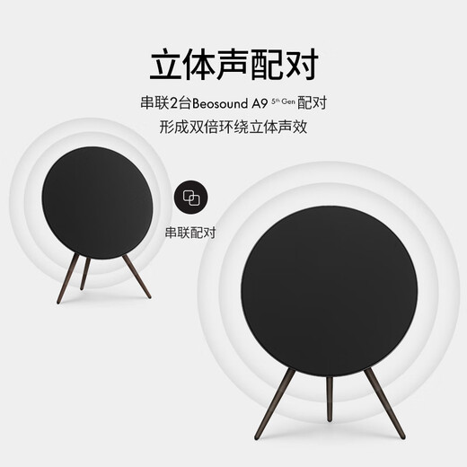 B&O Gong Jun's same model Beosound A9 5.G all-in-one wireless WiFi Bluetooth home living room speaker/audio touch tuning bo audio holiday gift black