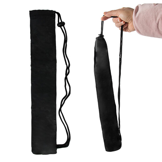 Bingheng Kordelbeutel Monopod Stativ Aufbewahrungstasche Dreieck Leuchtstaber Selfie Stick Live Ständer Aufzug Taschenmonopod Seilbeutel (klein)