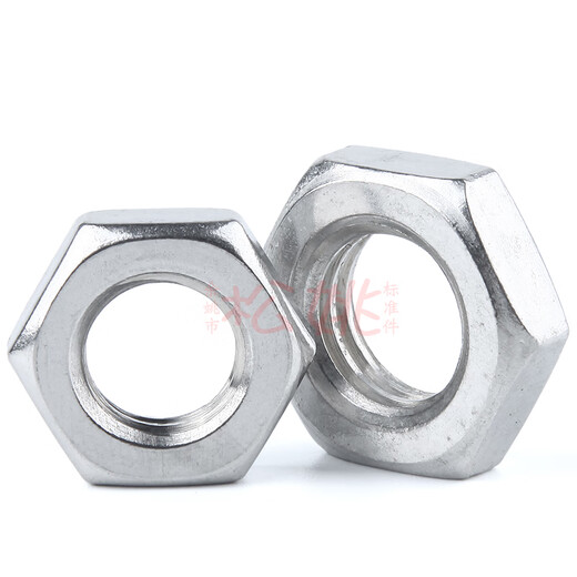HUilid 201/304 HEXAGON SECTURE ACIER INOXABLE ÉCROU MIVE ÉCRUMENT FIL