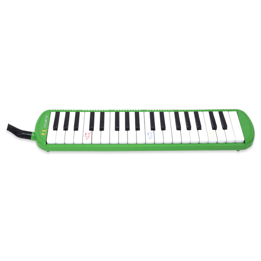 
Qimei Organ 37/32 Key Children Primary School Student Organ Classroom Teaching Professional Play Organ 37 Key Little Genius - Green (EVA Box)