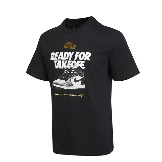 Nike (Nike) Air Jordan Air Jordan Baloncesto Baloncesto Sports Camiseta de manga corta DV9719-010 3XL