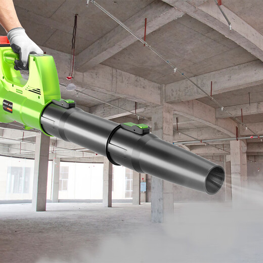 Blower lithium battery high-power industrial grade storm gun dust collector soot blower rechargeable hair dryer electric farm tool DY-Storm 3888TV1 electric 1 charge-Liefeng model
