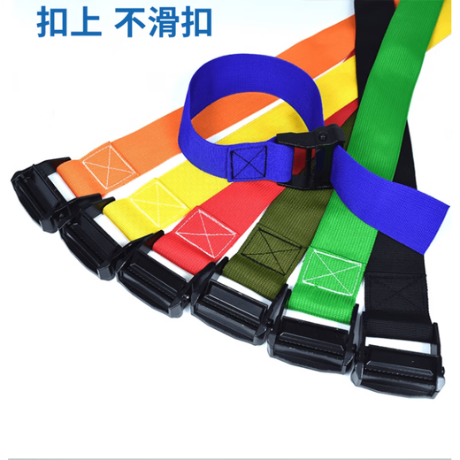 Xinghong Xia strap fixation, tightening buckle, motorcycle, wear-resistant, car tightening, truck tightening rope, cargo bundler, trailer, aircraft, next day delivery, black zinc alloy buckle 3.8cm*2 meters long (1 piece)